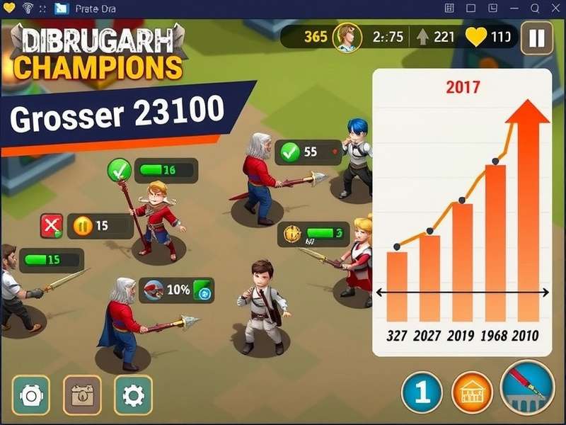 Dibrugarh Champions gameplay screenshot showing strategic elements