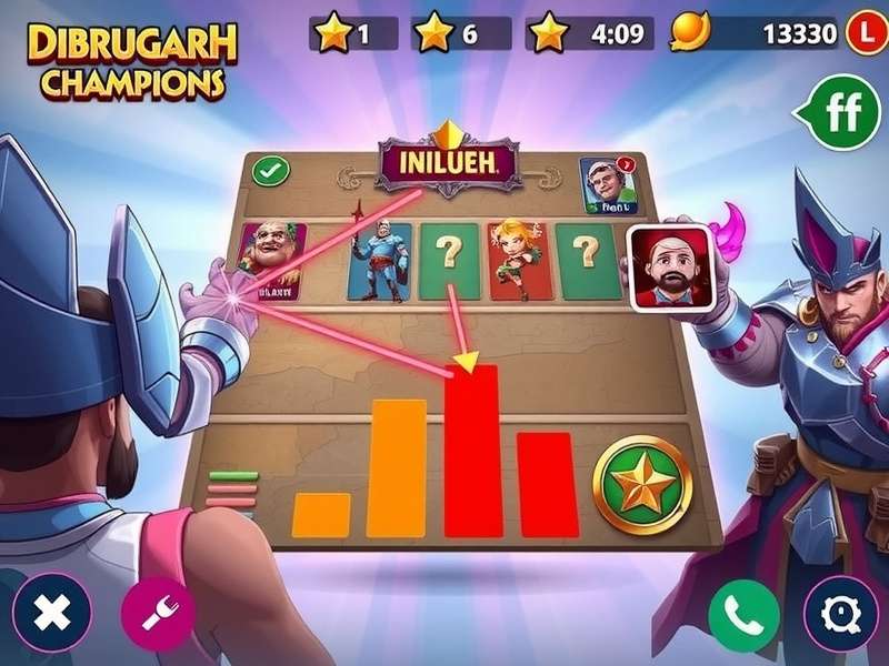 Chart showing Dibrugarh Champions download growth in India